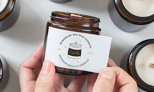 Personalised Candle Sticker & Label Printing Online