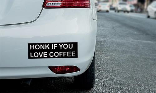 Funny Coffee Lover Bumper Sticker Probably on My Way to Get Coffee Decal  Funny Car Decal Coffee Lover Decal Coffee Bumper Sticker -  Israel